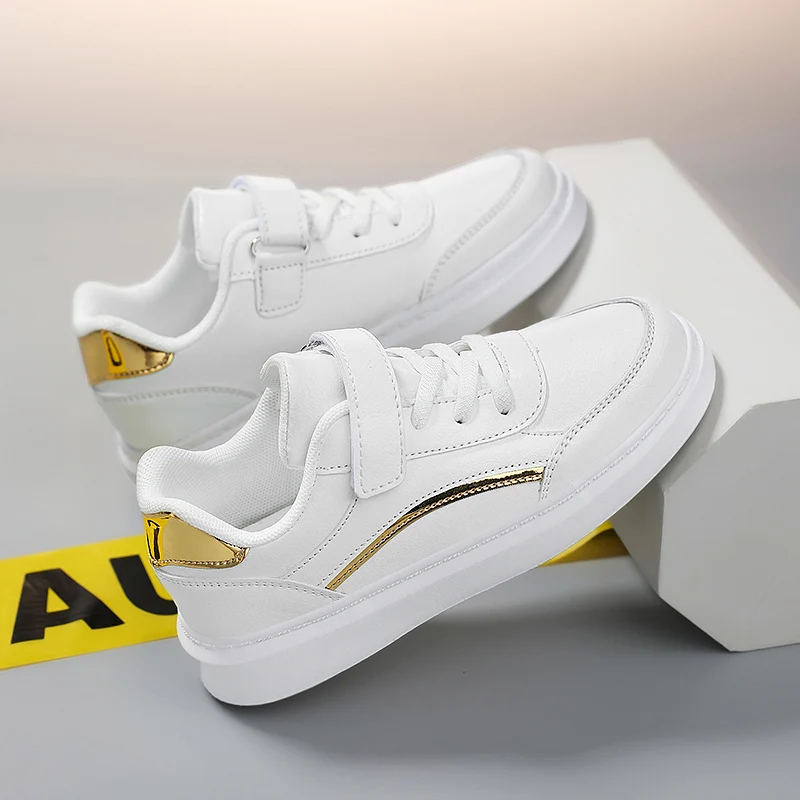 New Autumn Boys Sports Casual Shoes  Soft Outdoor School Running Non-slip Childrens Sneakers Classic Luxury Trendy board shoes