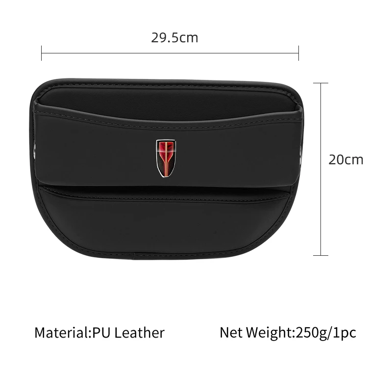 Leather Car Seat Seam Storage Box For Hongqi HS5 H5 H9 E-QH5 HS7 E-HS9 H7 E-HS3 Vehicles Interior Stowing Accessories 2024