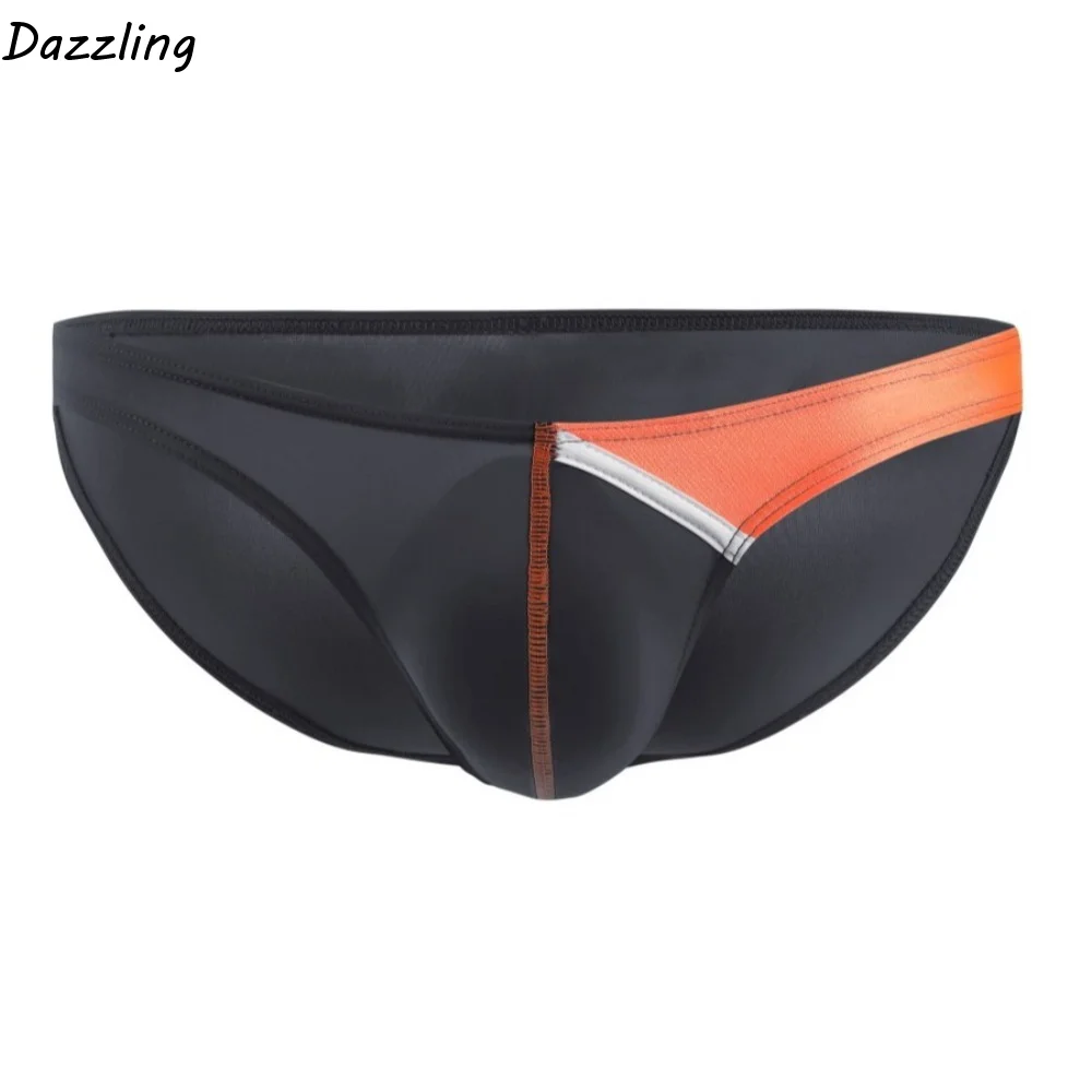

Fashion Thin Men's Triangle Panties Breathable Low Waist Men's Underwear Lingerie Ice Silk Underwear Men