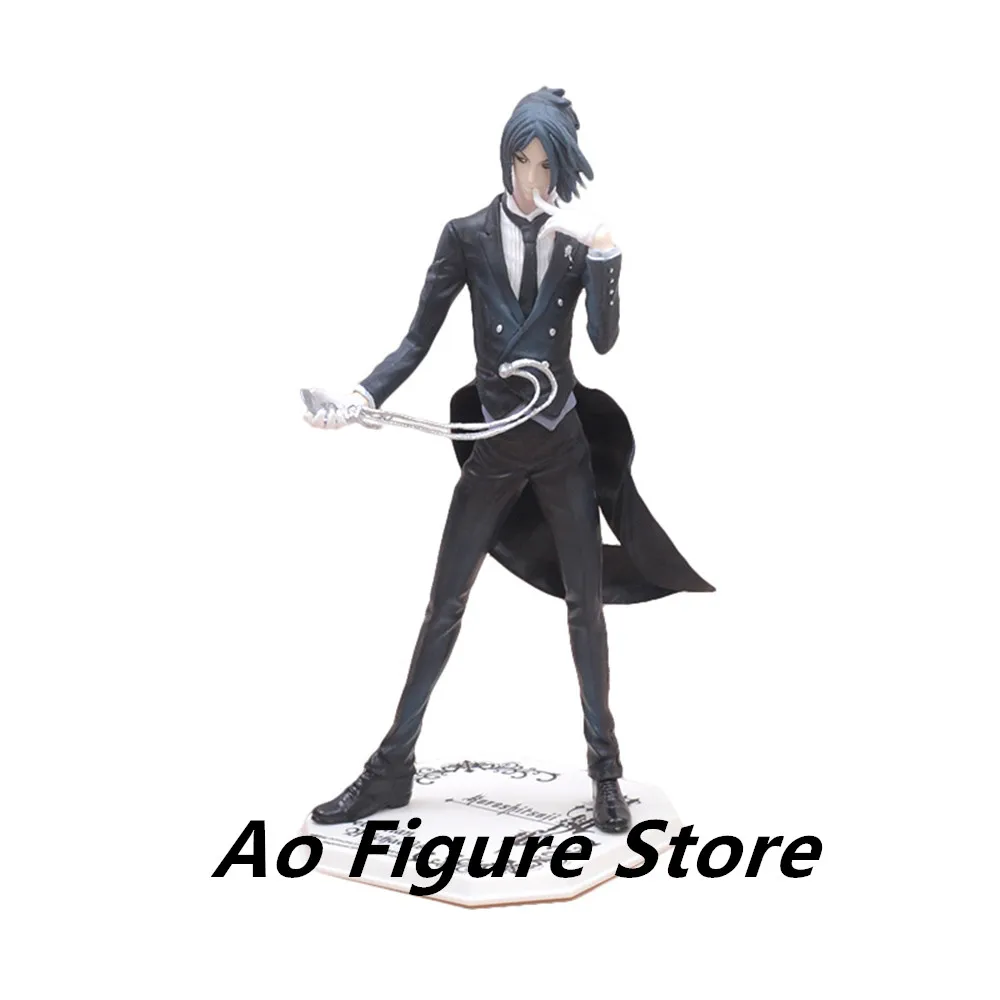 

20 см аниме Черный дворецкий Kuroshitsuji Sebastian Michaelis ПВХ аниме фигурка 1/8 модель игрушки подарочная коллекция фигурку