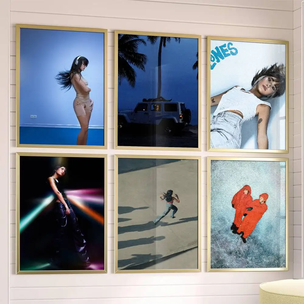 Aitana Cuarto Azul المشارك حائط لوح رسم صورة فنية غرفة المعيشة ديكور غرفة نوم المنزل #1