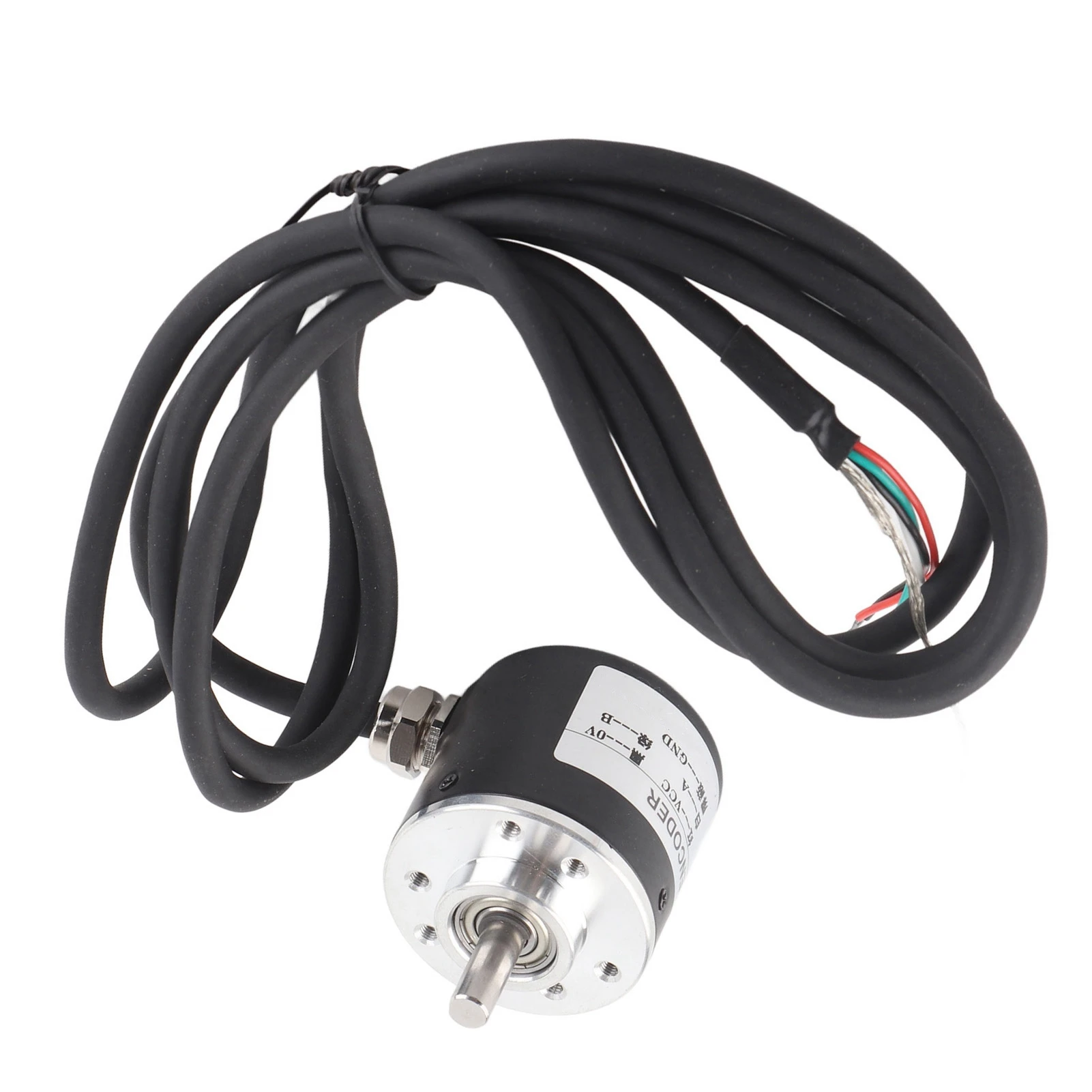 

Industrial Automation Equipment 600P/R Magnetoelectric Incremental Rotation Encoder 5V‑24V 2‑Phases Shaft 6mm