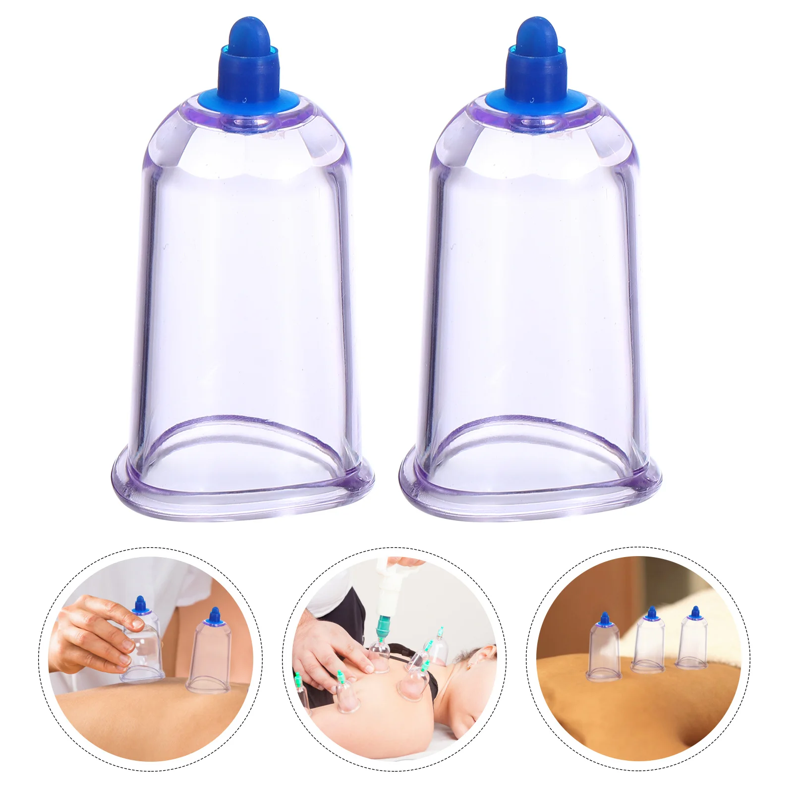 

2 шт., устройство для банок, гладкая поверхность, портативная терапевтическая чашка, регулировка функции тела, чашка для прижигания, массажная банка, на выбор здорового подарка