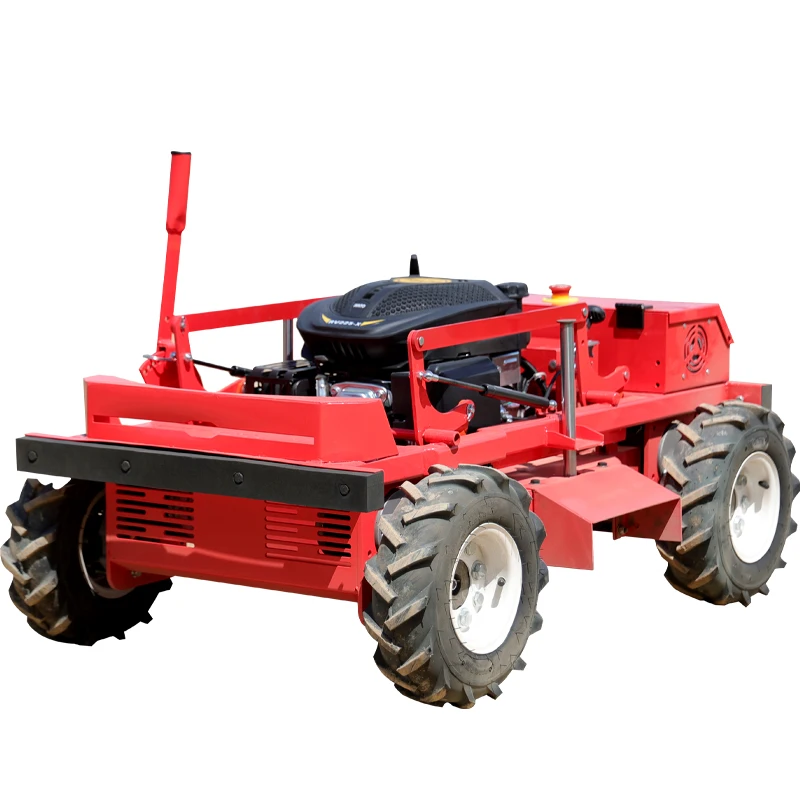 Professional Remote Control Lawn Mower With Track for farm Garden and Home Orchard Free shipping