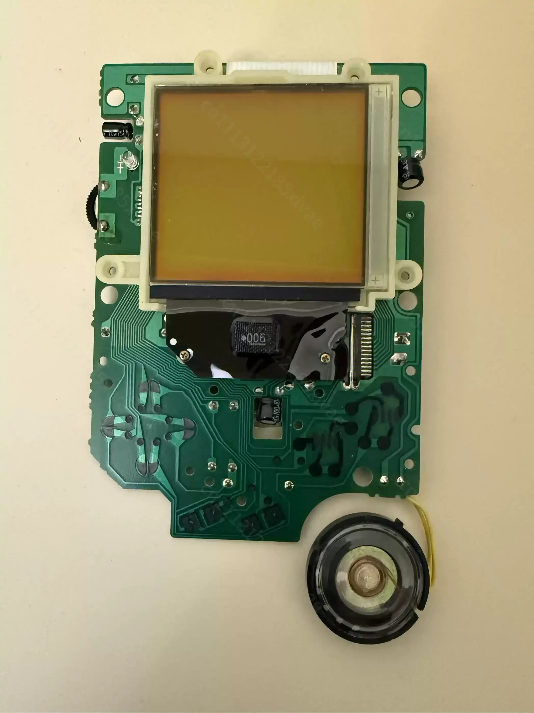 Original Grey White First Generation Game Console Display Screen, 1st Gen Game Console OEM Replacement Panel
