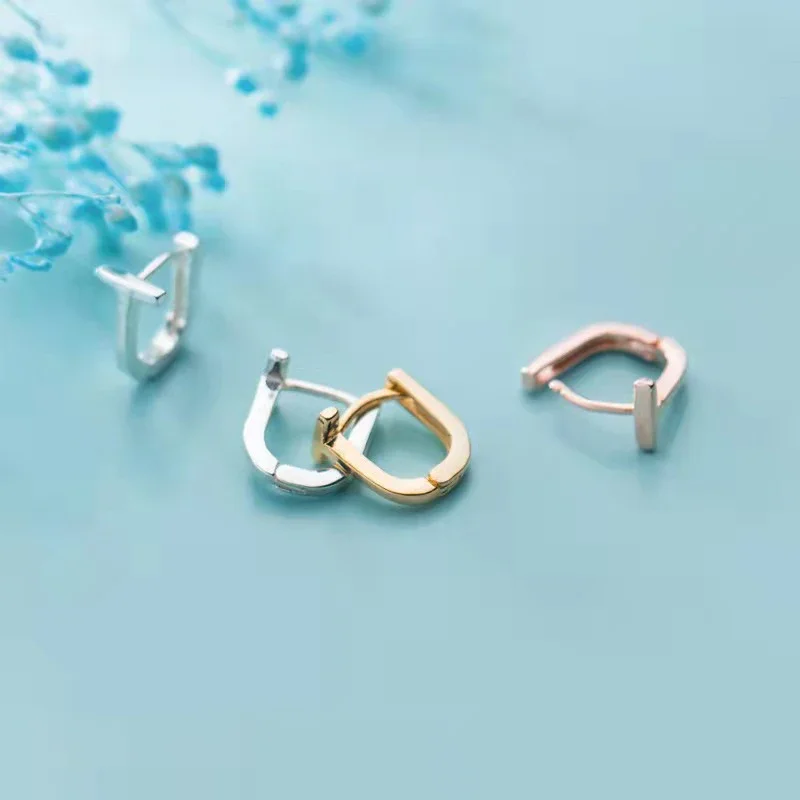 Moda geométrica letra t charme hoop brincos para festa de casamento feminino punk ins piercing aretes minimalista jóias pendientes