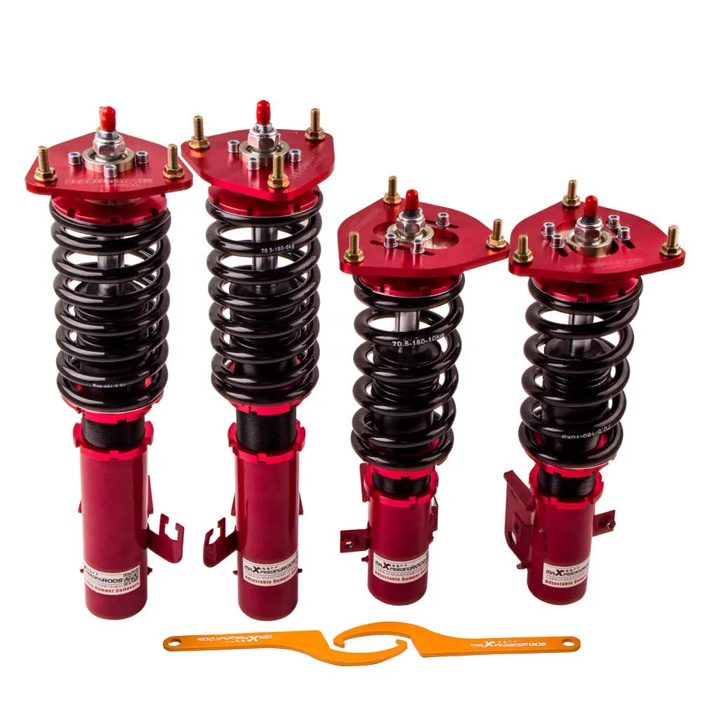 

MaXpeedingrods Lowering Shock Absorber Kit for Subaru Impreza WRX GF5 GF6 GF8 GC GF GFC 1992-2000 Coilover Suspension