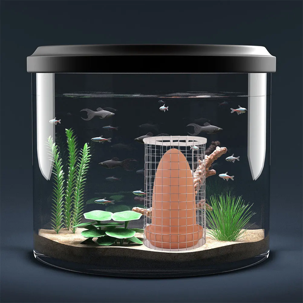 

1 set Spawning Bucket Fish Tank Cone Breeding Set for Betta Hatchery Clay Laying Shrimp Aquarium Medium Size Easy Pet