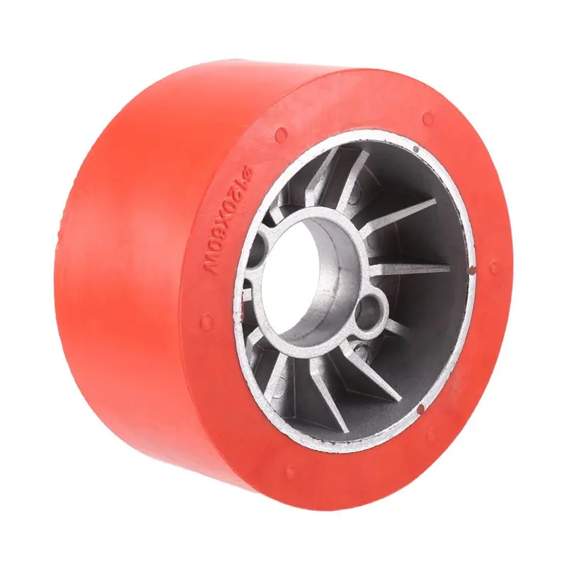 A36T-Rubber Presses Roller Woodworking Milling Machine Drive Wheel Universal Power Feeder Wheel Power-Stock Feeder Wheel