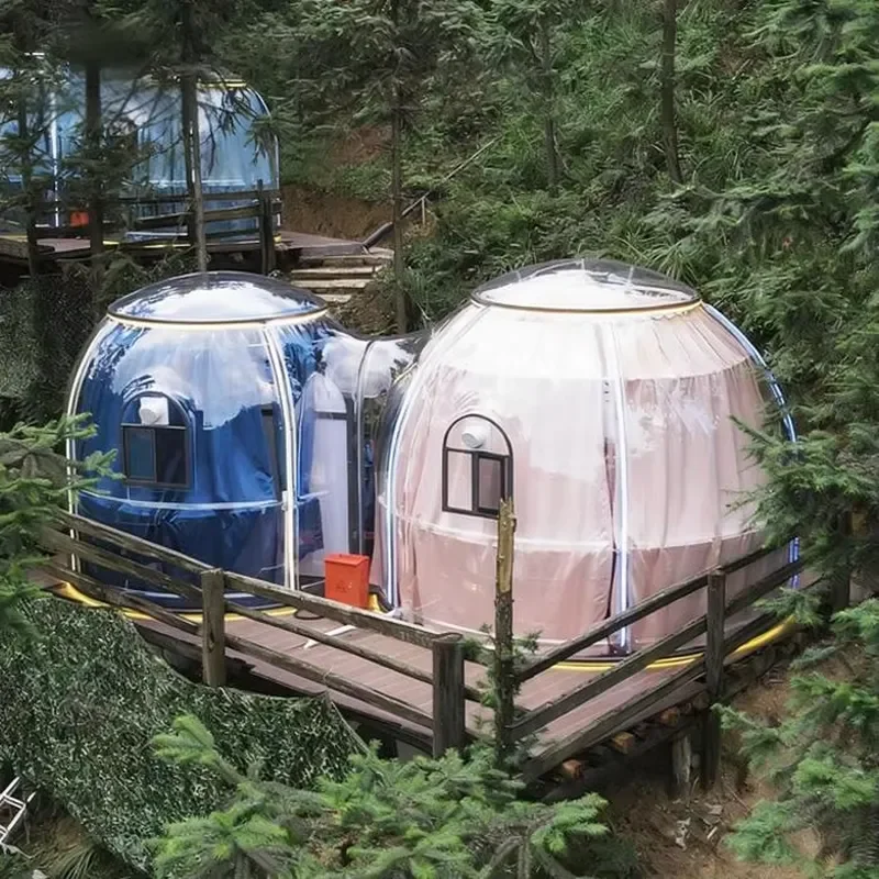 CE Certification Hotel Villa Transparent Bubble House - Geodesic Dome for Tourist Attraction - CE Certified