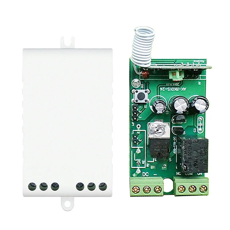 

Wireless 433Mhz Remote Control Learning Code For Gate Door Switch