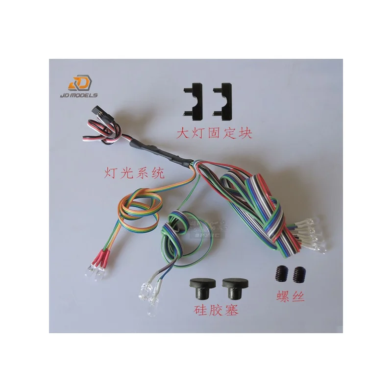 Jdm-106a RC  Hydraulic Excavator Model Lighting Remote Control System For Lesu Tamiya KABOLITE