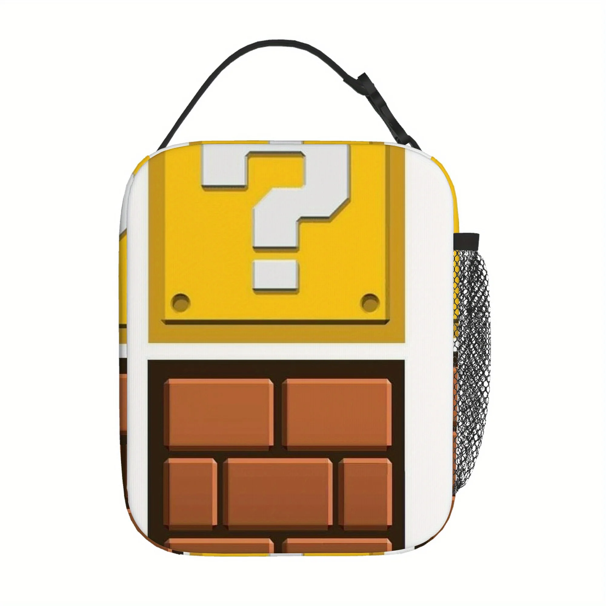 

Thermal Insulated Bag with Question Mark Design Portable Thermal Bag Gift for Gamers & Professionals, Office Essentials