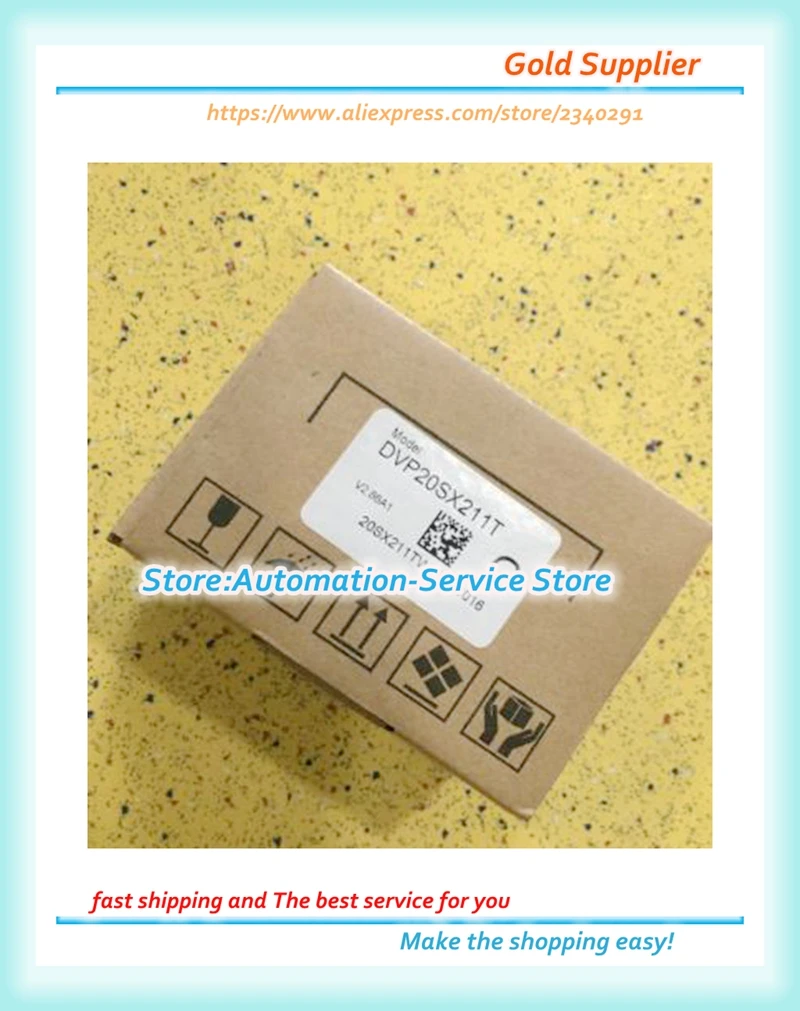 

New Original PLC DVP20SX211T In Box 24VDC 8 4AI 6 2AO NPN Module