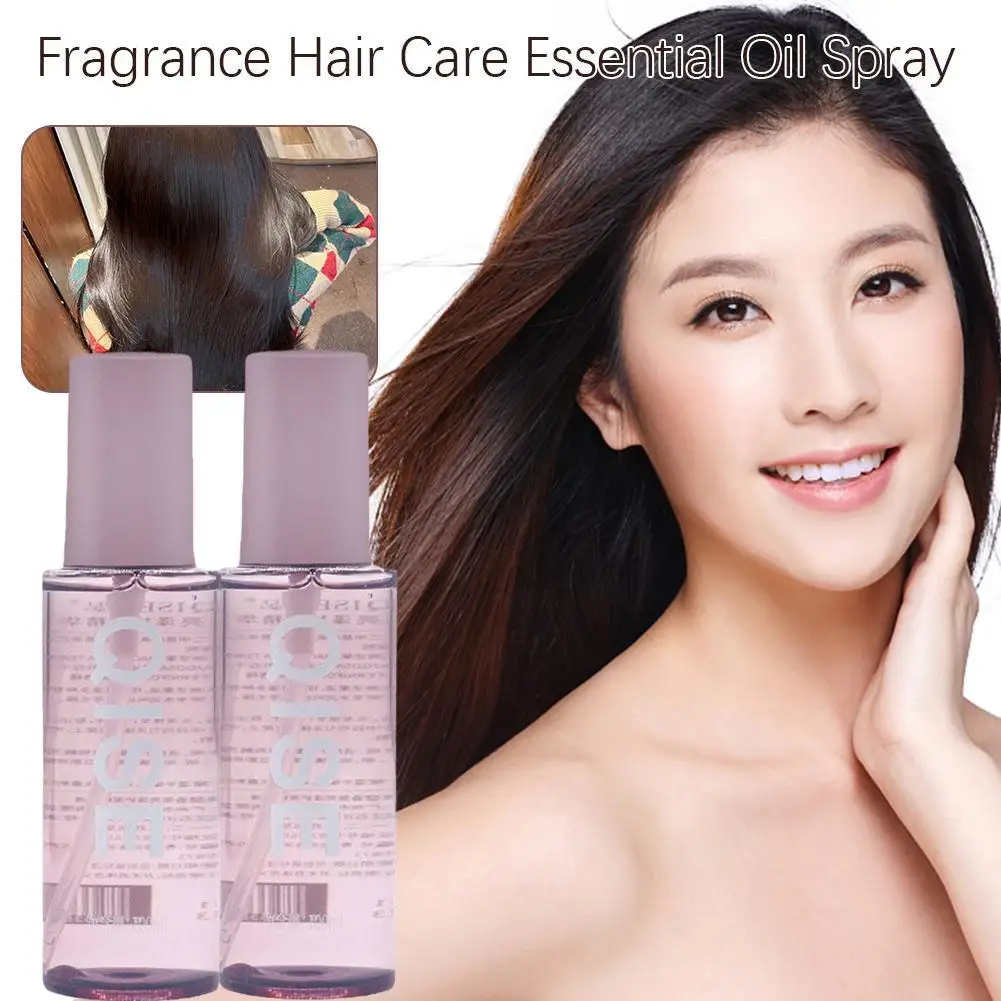 100ml Aroma Hair Essence Oil Spray,Moisturizer Brightening Smooth Nourishing Repair Damaged Hair,Dry Split Ends Hair Care