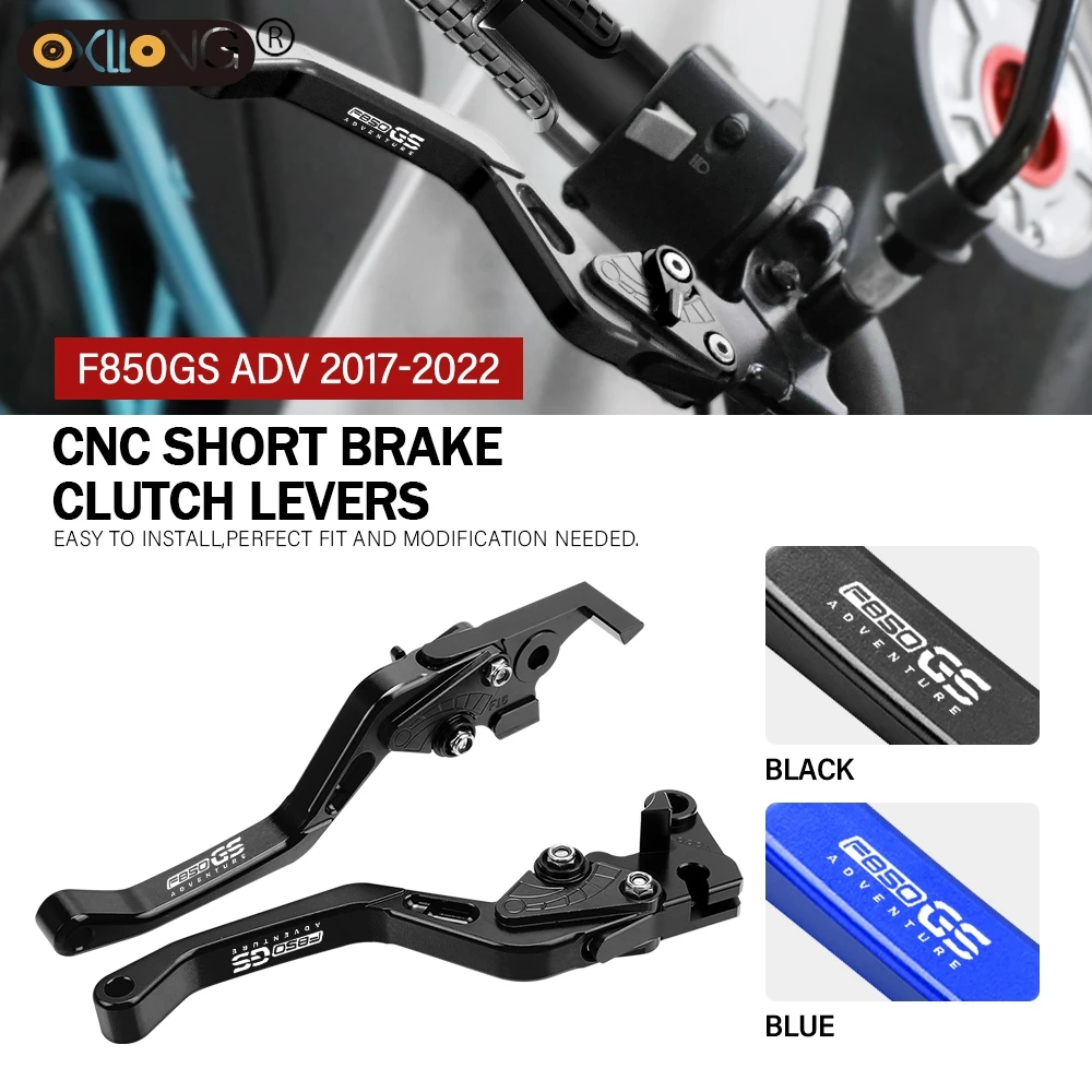 

Handle Bar Lever CNC Motorcycle Short Brake Clutch Levers Accessories Parts For BMW F850GS F 850 GS adventure 2018-2022 2021