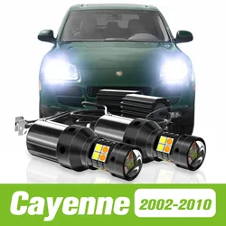 2pcs For Porsche Cayenne 9PA 2002-2010 Dual Mode LED Turn Signal+Daytime Running Light DRL 2003 2004 2005 2006 2007 Accessories