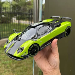 Coche modelo de Metal casi Real AR 1/18 Pagani Zonda Cinque Coupe 2009 Bianco ④, dar a un amigo un regalo de cumpleaños