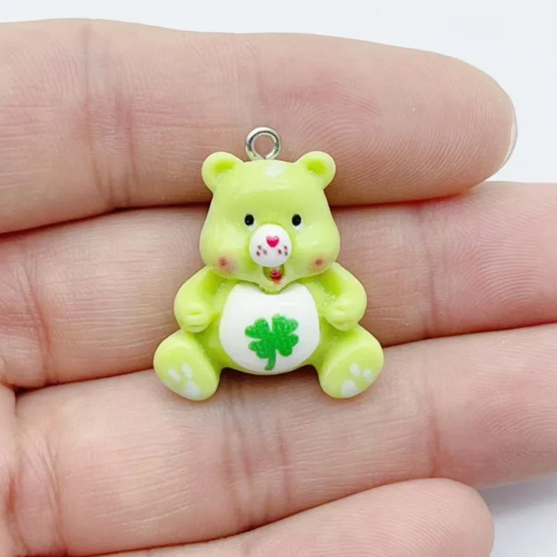 10pcs cartoon animal charm pendant DIY making earrings necklaces bracelets accessories and ornaments view 3