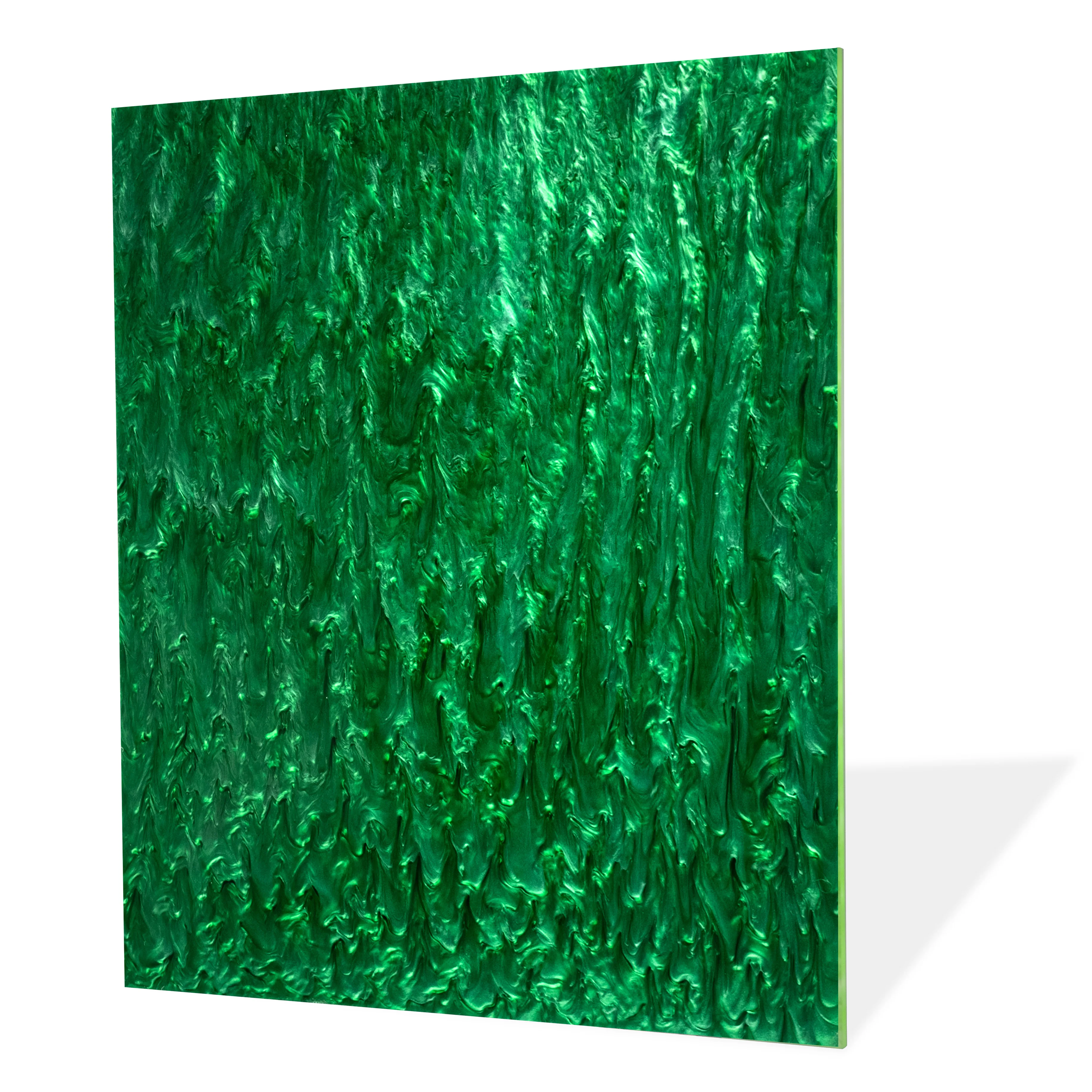 

Bottle Green pearl Pattern Cast Acrylic Sheet 3MM Thickness marble 100% virgin material Friendly and odorless