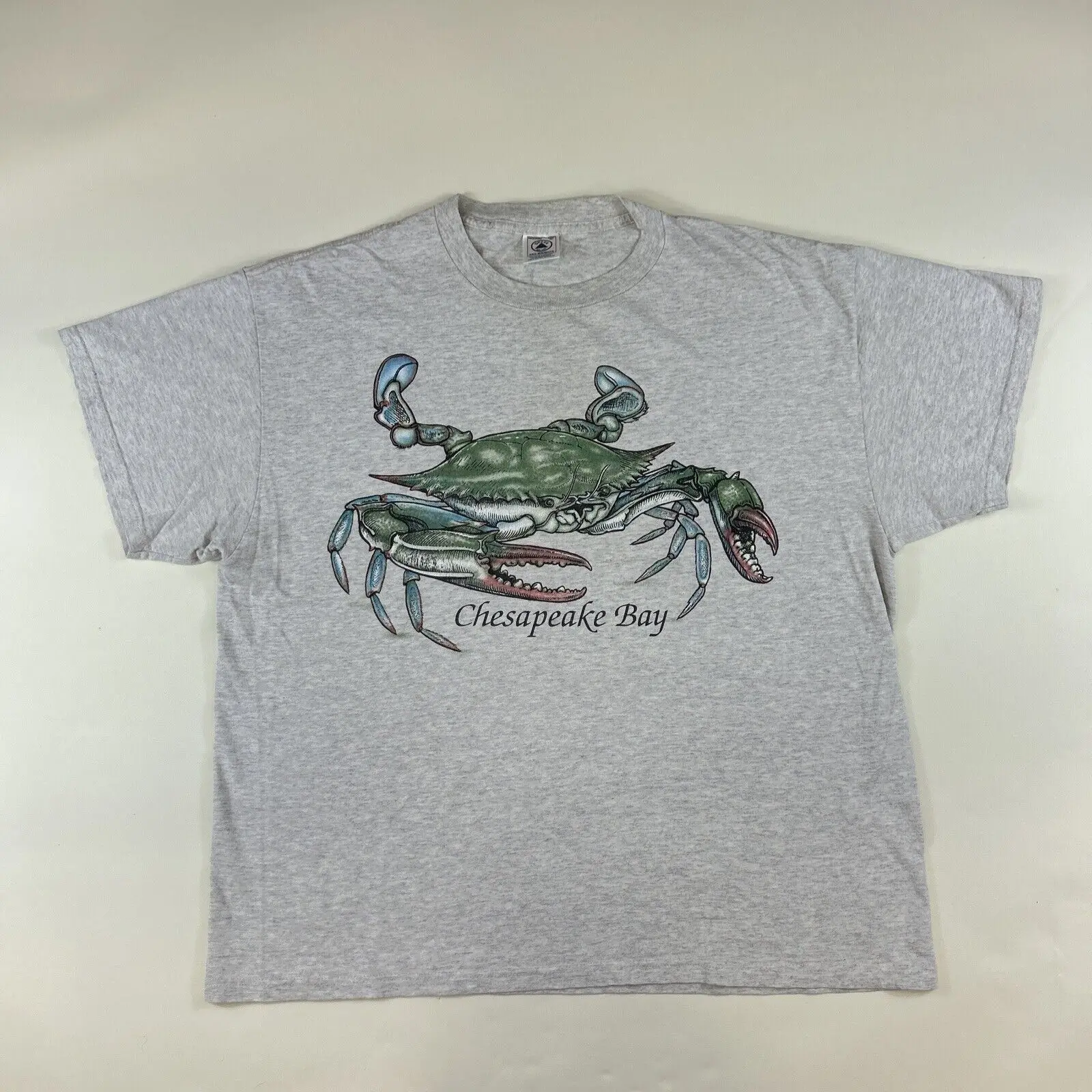 Vintage Chesapeake Bay T Shirt Size Xl Crab