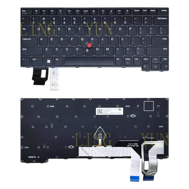 z   Suitable for Lenovo Thinkpad T14 GEN3 GEN4 P14s L14 Gen3 GEN4 laptop keyboard