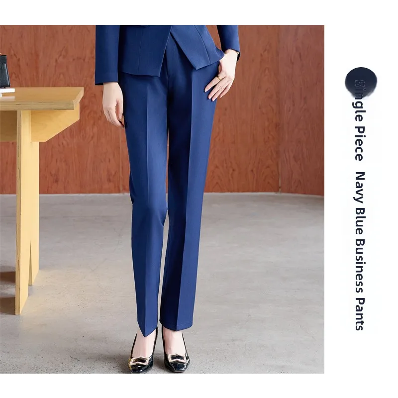 Single piece navy blue pants