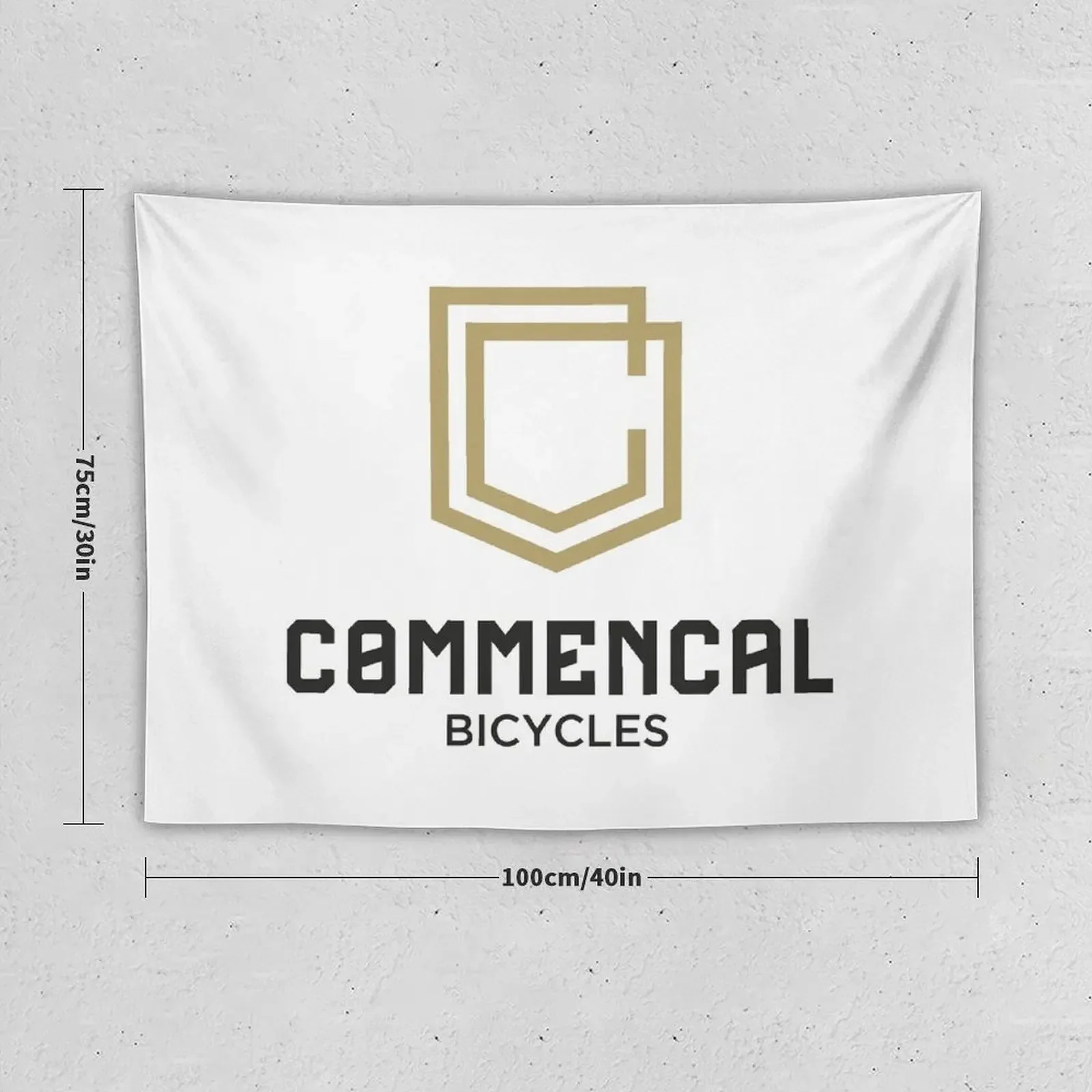 Logo Commencal Tapestry Korean Room Decor For Bedroom Room Decore Aesthetic Tapestry