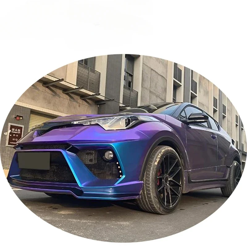 

FOR CHR CH-R CAR BODY KIT FRONT BUMPER REAR BUMPER SIDE SKIRTS SPOILER ENGINE HOOD 2017-2019