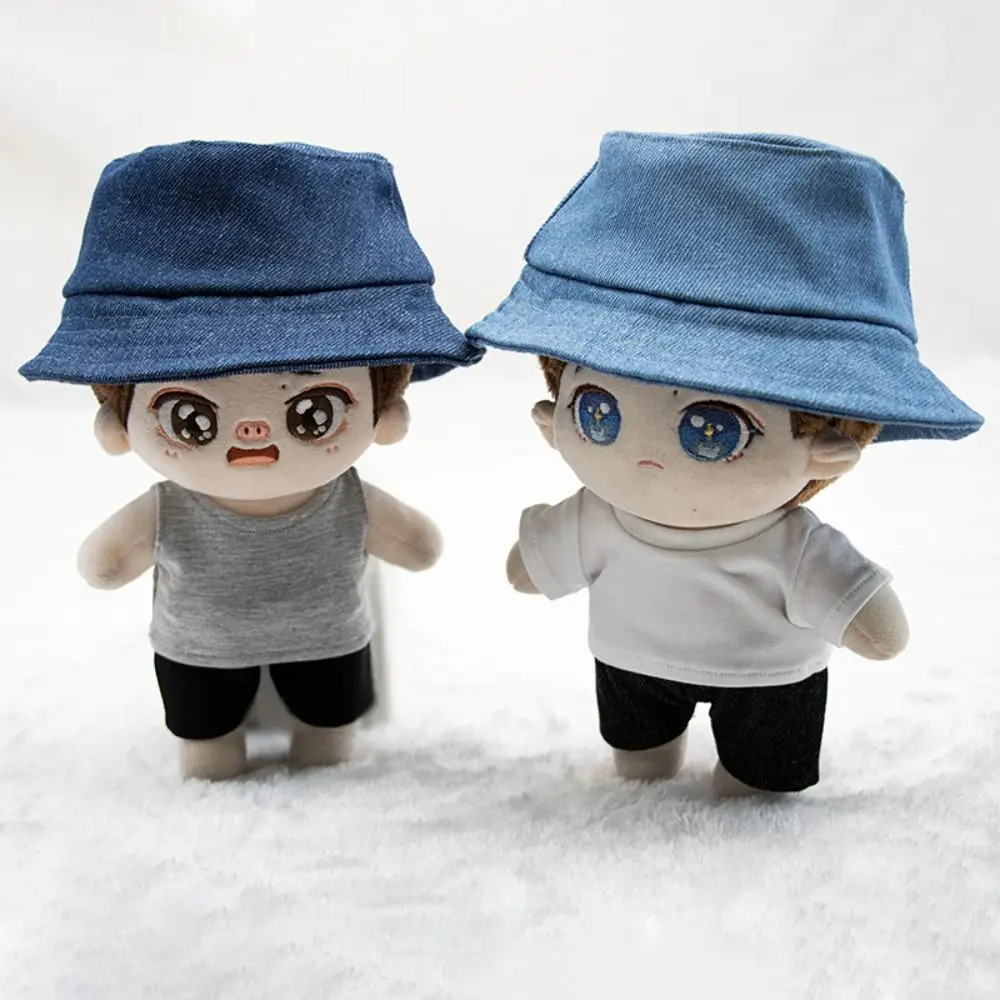 15 cm Puppenhose, süße 17 cm Labubu-Jeans, Plüschpuppenkleidung, Outfit-Zubehör für Kawaii Labubu Idol Puppen, Kleidung, DIY-Geschenk