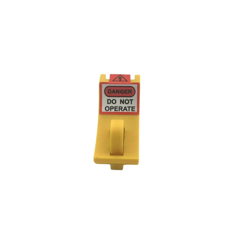 Small Safety Pin Out Single Pole Loto Breaker Lockout Tagout Circuit Breaker Isolation Device