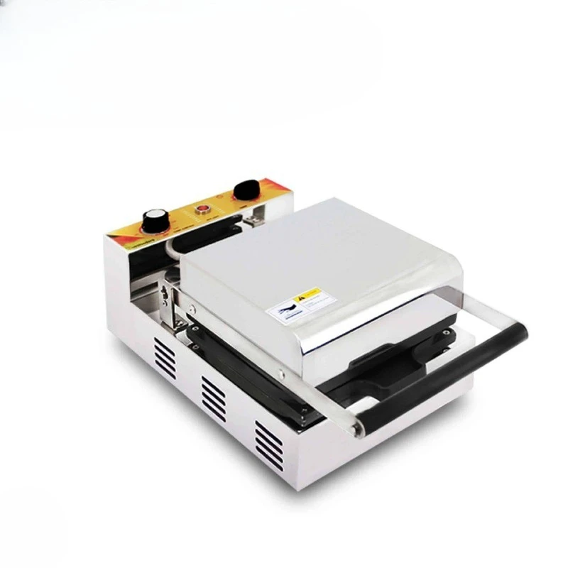 Electric Hot Scone Machine Square Waffle Cake Muffin Electric Cake Stall Baking Snack Equipment 2