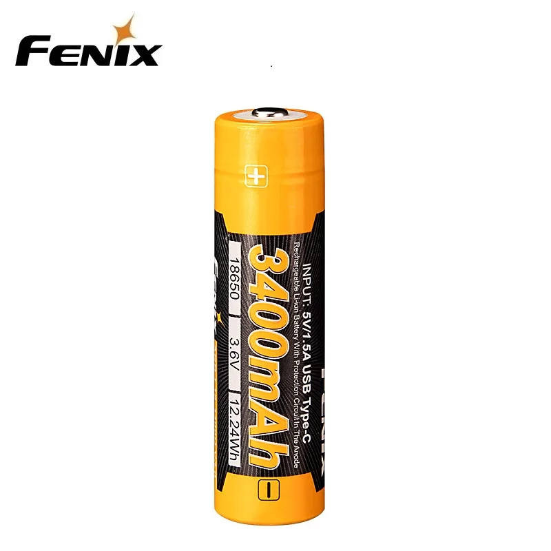 Fenix ARB-L18-3400U V3.0 3400mAh USB Rechargeable 18650 Li-ion Battery