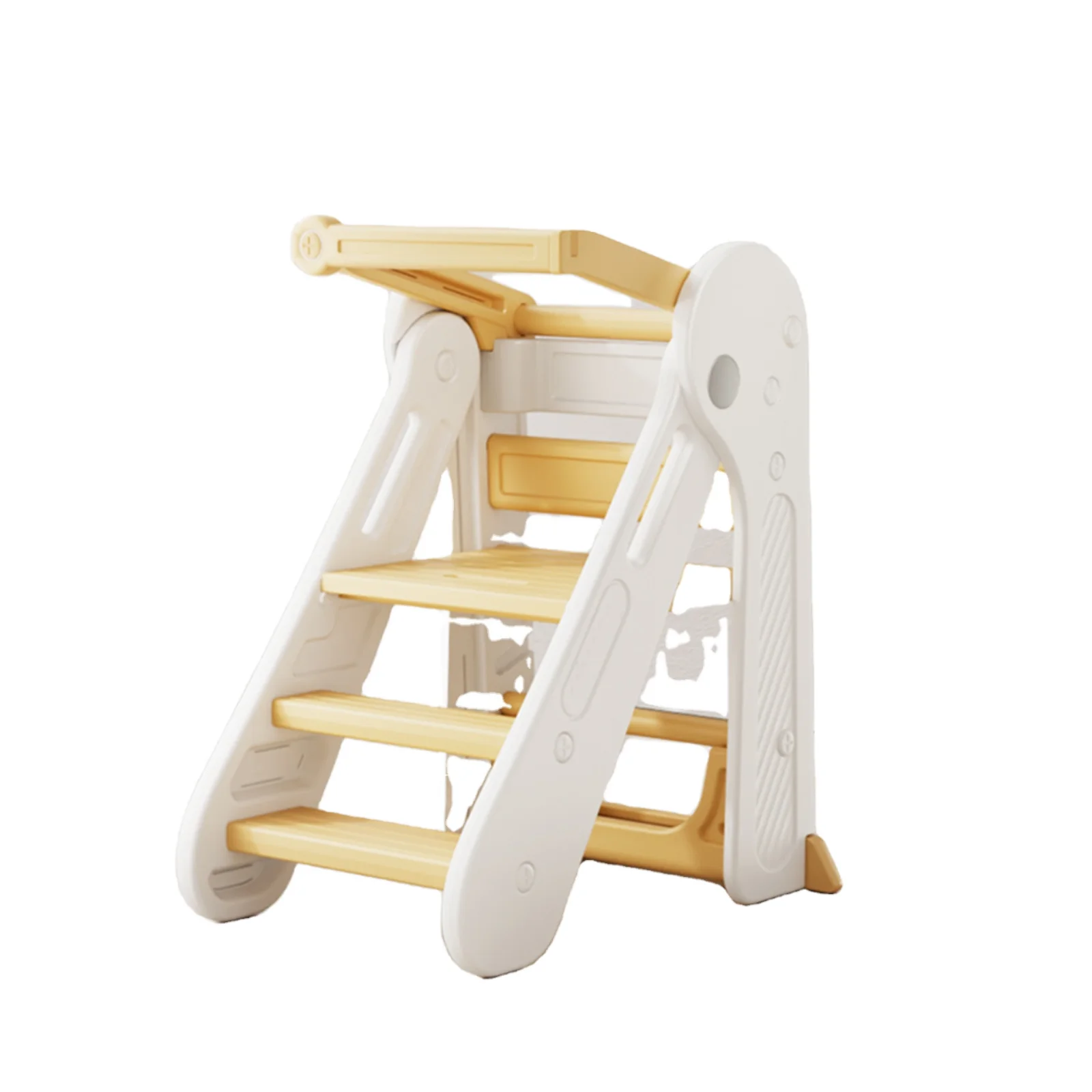 

Premium Anti Slip Kids Step Stool with Foldable Design for Bathroom and Kitchen Safe Use Durable Lightweight