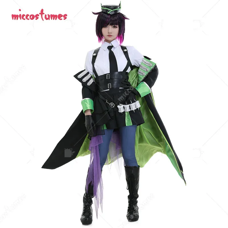 

Miccostumes's-8 Wome's Draconia Coat Outfit for Women Halloween Cosplay Costume Fullset