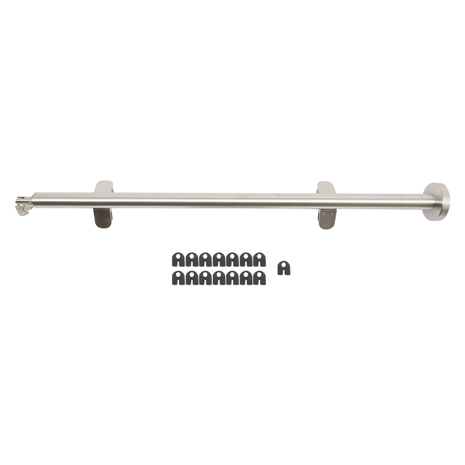Stainless Steel Glass Railing Corner Post, 316 Sanded Corner Column Post Fit 12mm Glass, Modern Guardrail Corner Post for Balcony Villa Stair