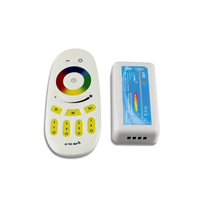 

RF2.4G group touch RGB controller RGB light strip controller 4 group LED controller