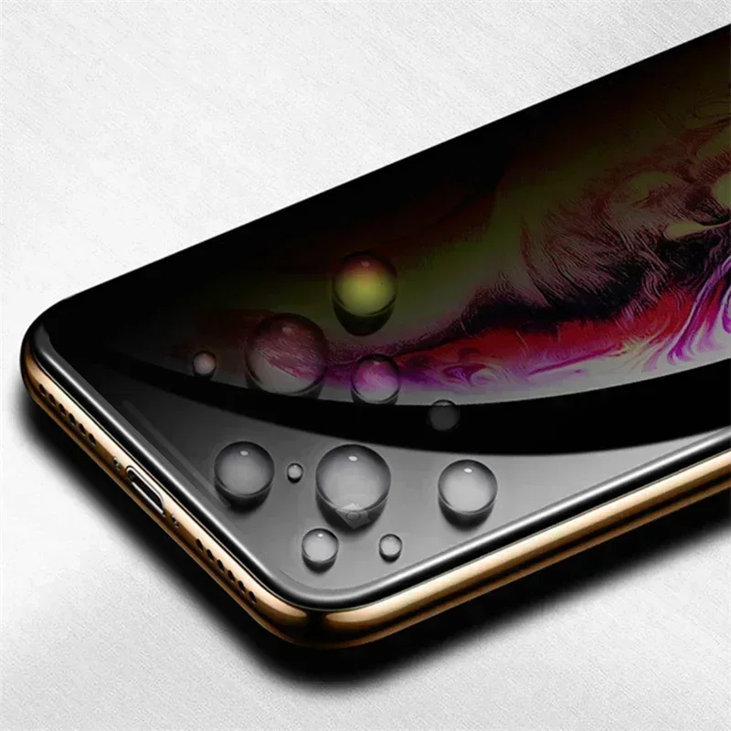 واقي شاشة مضاد للتجسس من الزجاج المقسى لهاتف Honor 90 Lite X50i واقي شاشة للخصوصية HonorX50i حافة سوداء مضاد للظهور طبقة أمامية واقية