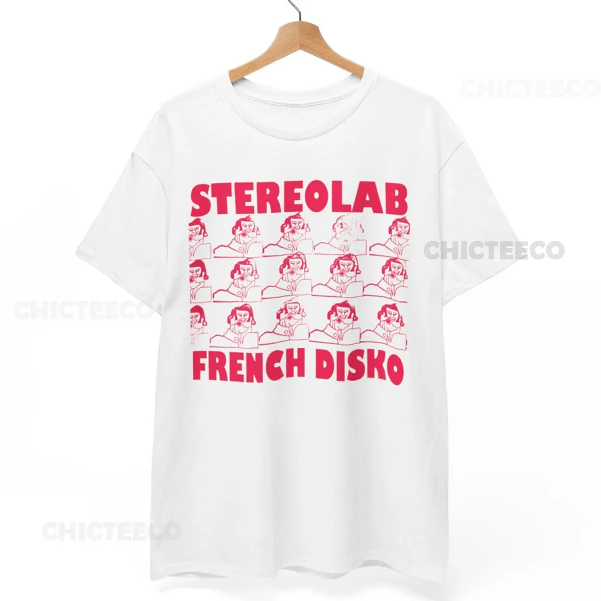 Stereolab Switched On T-Shirt | Vintage Indie Band Tee | Unisex Shirt