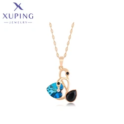 Xuping Jewelry New Arrival Crystal Pendant Necklace for Women with Gold Color Plated X000668880
