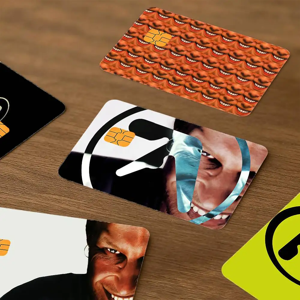 Band DJ A-Aphex singer T-Twin Waterproof skin protector stickers for bank cards credit cards debit cards public transport cards