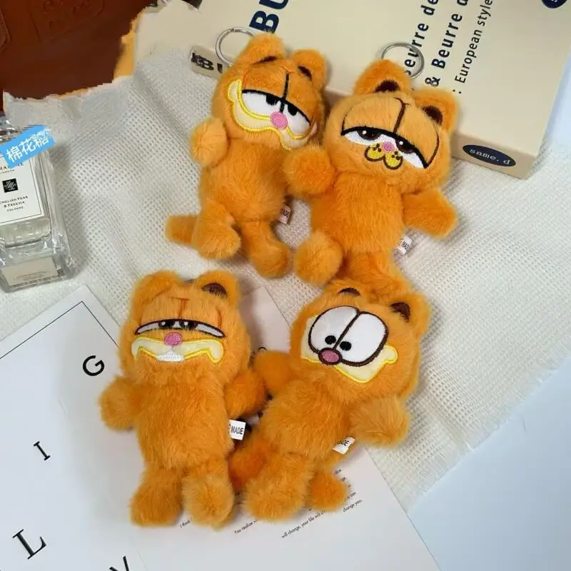 

Kawaii Garfield милые мультяшные плюшевые игрушки брелок аниме периферийные устройства рюкзак кулон аксессуары куклы детские подарки на день рождения