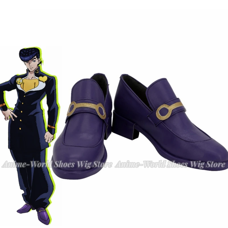 

Josuke Higashikata Cosplay Boots White Shoes Custom Made Any Size for Unisex