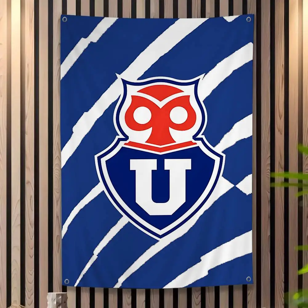 C-Chile-University Scholarly-Academic DIY Flag For Family Group Photo Living Room Home Dorm Decor Wall Art Decor Banner