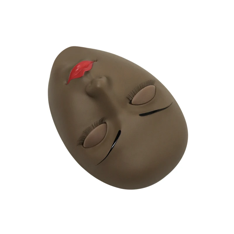Lash Extension Training Head with Removable Eyelids