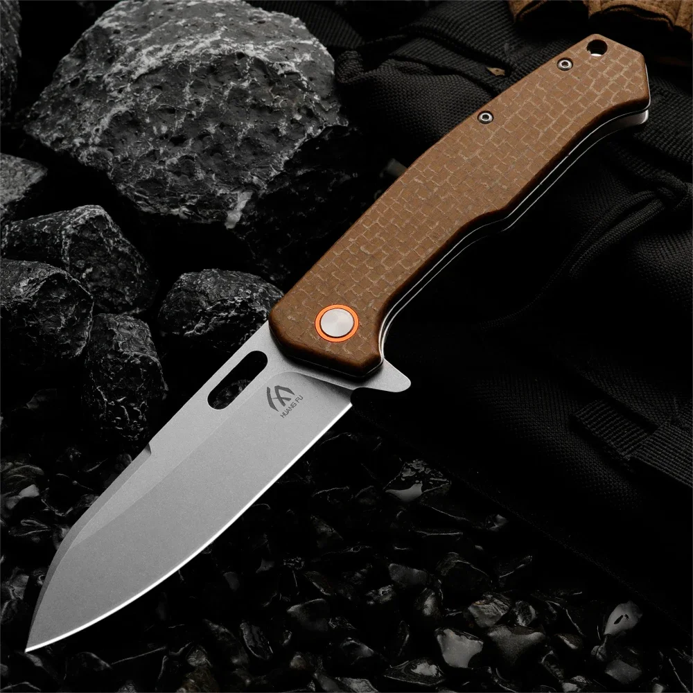 High quality multifunctional folding knife - survival knife for outdoor camping, hunting, and emergency situations, men's gift