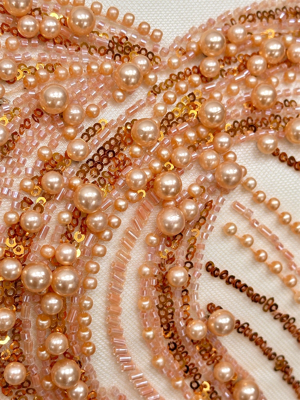 African Lace Fabric 2026 Sequins Beaded Embroidery Groom Nigerian Bridal High Quality French Tulle Lace Fabric For Wedding Dress