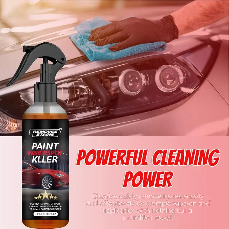 Ceramic Coating For Cars 100ml Automotive Clear Coat Car Coating Spray Auto Detailing Supplies Ceramic Coating Spray For Rainy