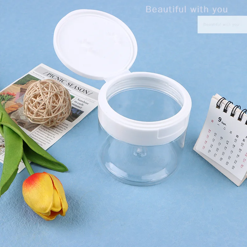 280ml Mini Facial Mask Jar Cosmetics Subpackage Filling Wide Mouth Cap Bottle Face Cream Makeup Remover Cotton Storage Container