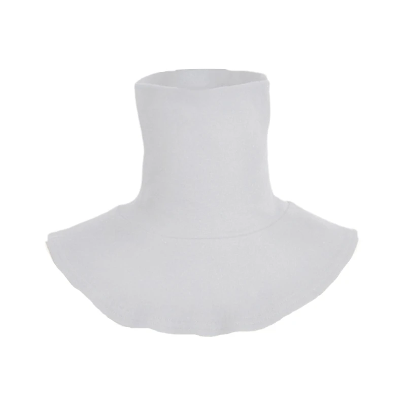 Y166 Solid Color Dickey False Fake Collar Turtleneck Detachable Half Top Neck Cover